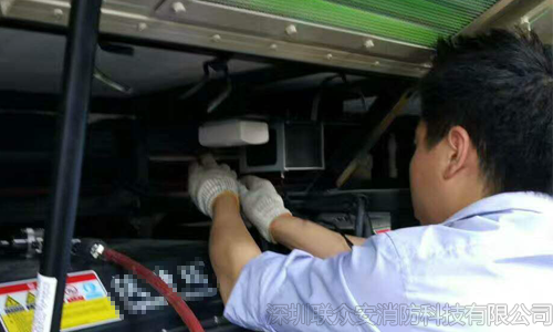 新能源公交装置安装图